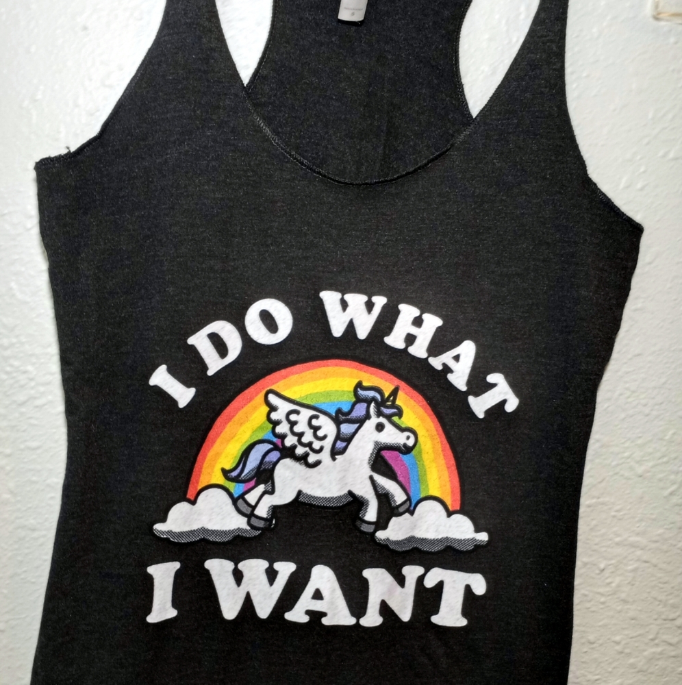Racer back tank top